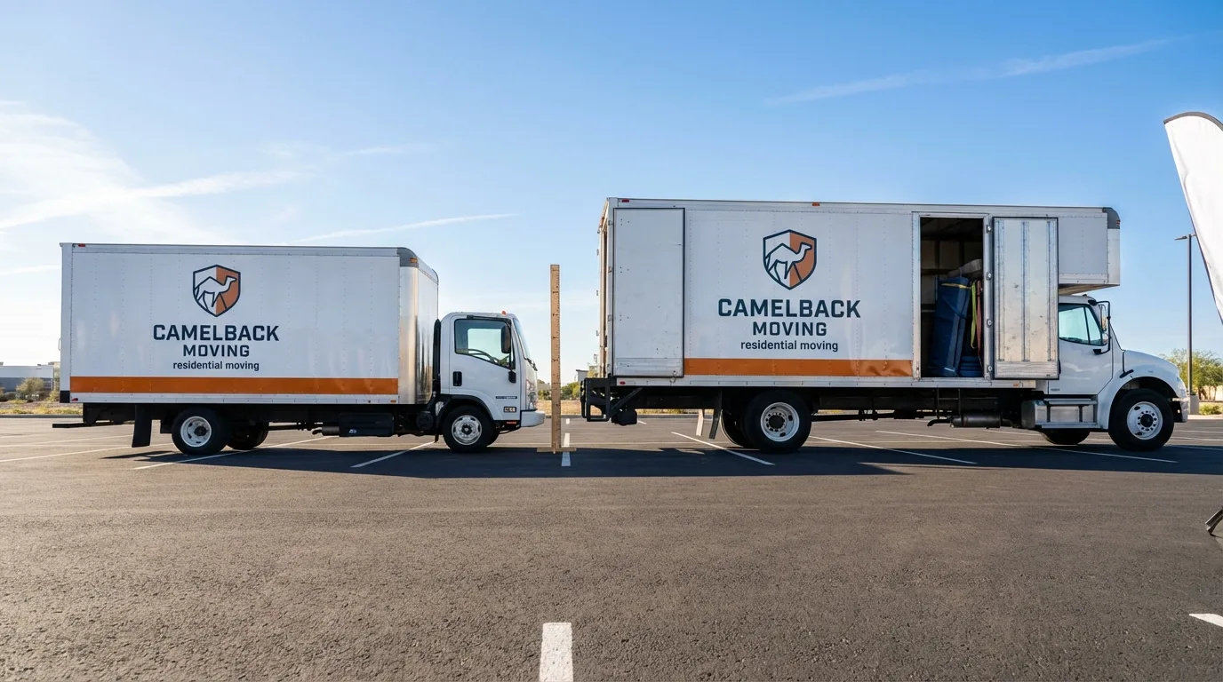 Moving truck size capacity guide in Berrien Springs